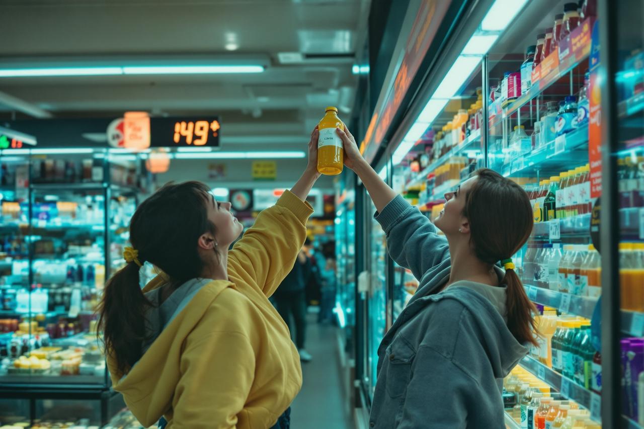 果汁分你一半