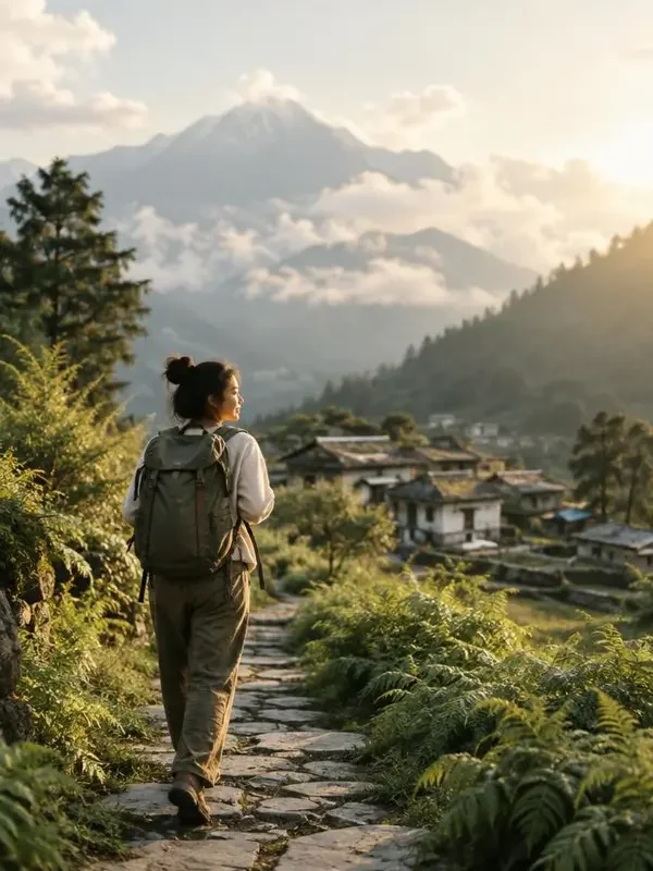 短剧《归山记》封面 - 山间慢生活山系治愈短剧